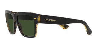 Dolce & Gabbana 0DG4431 men Havana Squared Sunglasses