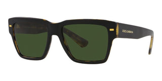 Dolce & Gabbana 0DG4431 men Havana Squared Sunglasses