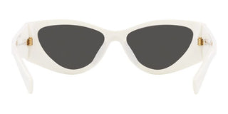 Miu Miu 0MU 06YS women White Cat Eye Sunglasses