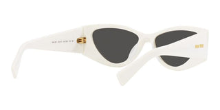 Miu Miu 0MU 06YS women White Cat Eye Sunglasses