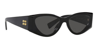 Miu Miu 0MU 06YS women Black Cat Eye Sunglasses