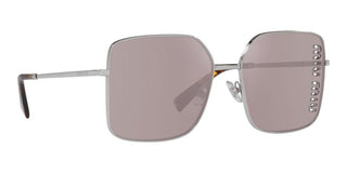 Miu Miu 0MU 51YS women Silver Oversize Sunglasses