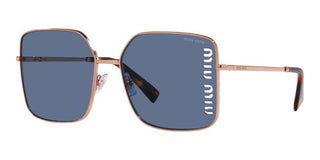 Miu Miu 0MU 51YS women Rose gold Oversize Sunglasses