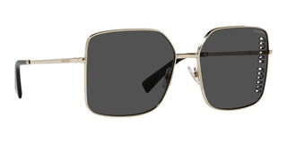 Miu Miu 0MU 51YS women Gold Oversize Sunglasses