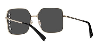 Miu Miu 0MU 51YS women Gold Oversize Sunglasses