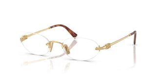 Miu Miu 0MU 53WV women Gold Oval Eyeglasses