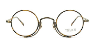 Matsuda 10103H-I unisex Gold Round Eyeglasses