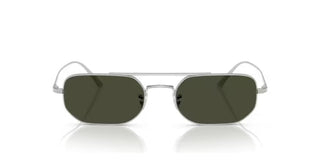 Oliver Peoples 1989C OV 1351S unisex Silver Squared Sunglasses