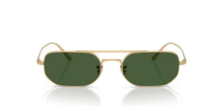 Oliver Peoples 1989C OV 1351S unisex Gold Squared Sunglasses