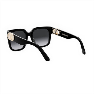 DIOR 30Montaigne S11I women Black Squared Sunglasses