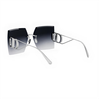 Dior 30montaigne 30montaigne S7u Women Silver Geometric Sunglasses