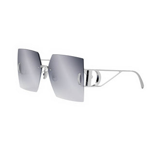 DIOR 30Montaigne S7U women Silver Geometric Sunglasses