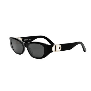 DIOR 30Montaigne S9U women Black Oval Sunglasses