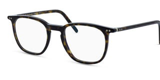 Lunor A5 610 unisex Havana Squared Eyeglasses