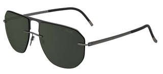 Silhouette ACCENT SHADES 8704 men Ruthenium Pilot Sunglasses