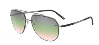 Silhouette ACCENT SHADES 8719 men Ruthenium Pilot Sunglasses