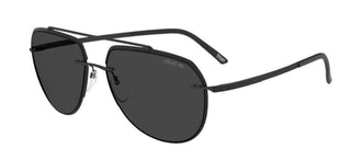 Silhouette ACCENT SHADES 8719 men Black Pilot Sunglasses