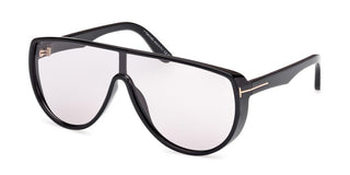 Tom Ford ACHILLES FT1182 unisex Black Shield Sunglasses