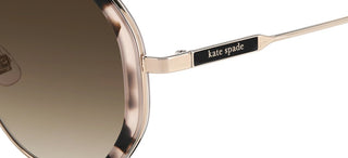 Kate Spade AERIS/F/S women Havana Geometric Sunglasses