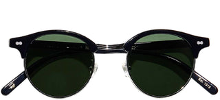 Moscot Aidim Unisex Black Round Sunglasses