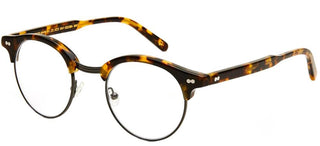 Moscot Aidim Unisex Havana Round Eyeglasses