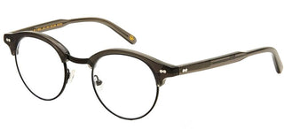 Moscot Aidim Unisex Grey Round Eyeglasses