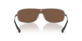 Michael Kors AIX MK 1139 women Brown Shield Sunglasses