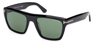 Tom Ford ALBERTO FT 1077 men Black Squared Sunglasses