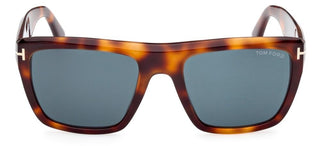 Tom Ford ALBERTO FT 1077 men Havana Squared Sunglasses