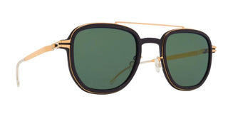 Mykita ALDER unisex Gold Pilot Sunglasses