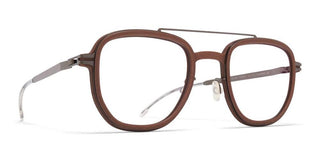 Mykita ALDER unisex Brown Geometric Eyeglasses