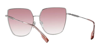 Burberry ALEXIS BE 3143 women Silver Squared Sunglasses