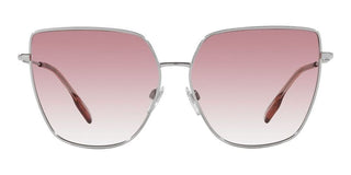 Burberry ALEXIS BE 3143 women Silver Squared Sunglasses