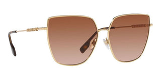 Burberry ALEXIS BE 3143 women Gold Squared Sunglasses