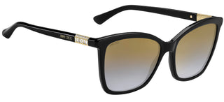 Jimmy Choo ALI/S women Black Geometric Sunglasses