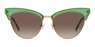 Kate Spade ALVI/G/S women Green Cat Eye Sunglasses