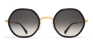 Mykita ALYA unisex Gold Round Sunglasses