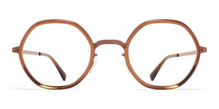 Mykita ALYA unisex Brown Geometric Eyeglasses