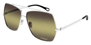 Chloé ALY CH0278S women Silver Oversize Sunglasses