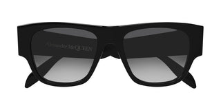 Alexander McQueen AM0328S men Black Geometric Sunglasses