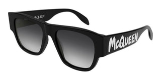 Alexander McQueen AM0328S men Black Geometric Sunglasses