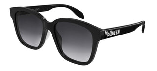 Alexander McQueen AM0331SK women Black Squared Sunglasses