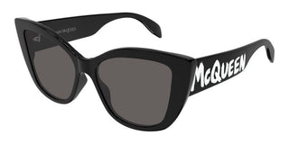 Alexander McQueen AM0347S women Black Cat Eye Sunglasses