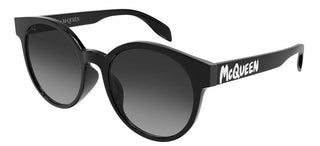 Alexander McQueen AM0349SA women Black Round Sunglasses