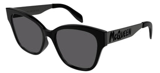 Alexander McQueen AM0353S women Black Cat Eye Sunglasses