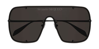 Alexander McQueen AM0362S unisex Ruthenium Shield Sunglasses