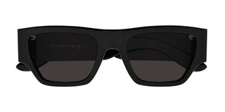 Alexander McQueen AM0393S men Black Squared Sunglasses