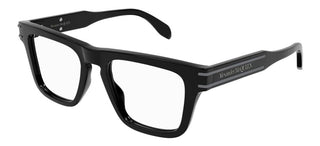 Alexander McQueen AM0400O men Black Squared Eyeglasses