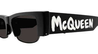 Alexander McQueen AM0404S women Black Squared Sunglasses