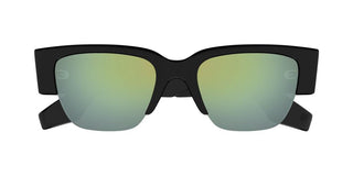 Alexander McQueen AM0405S unisex Black Geometric Sunglasses